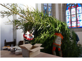 Es weihnachtet in St. Crescentius (Foto: Karl-Franz Thiede)